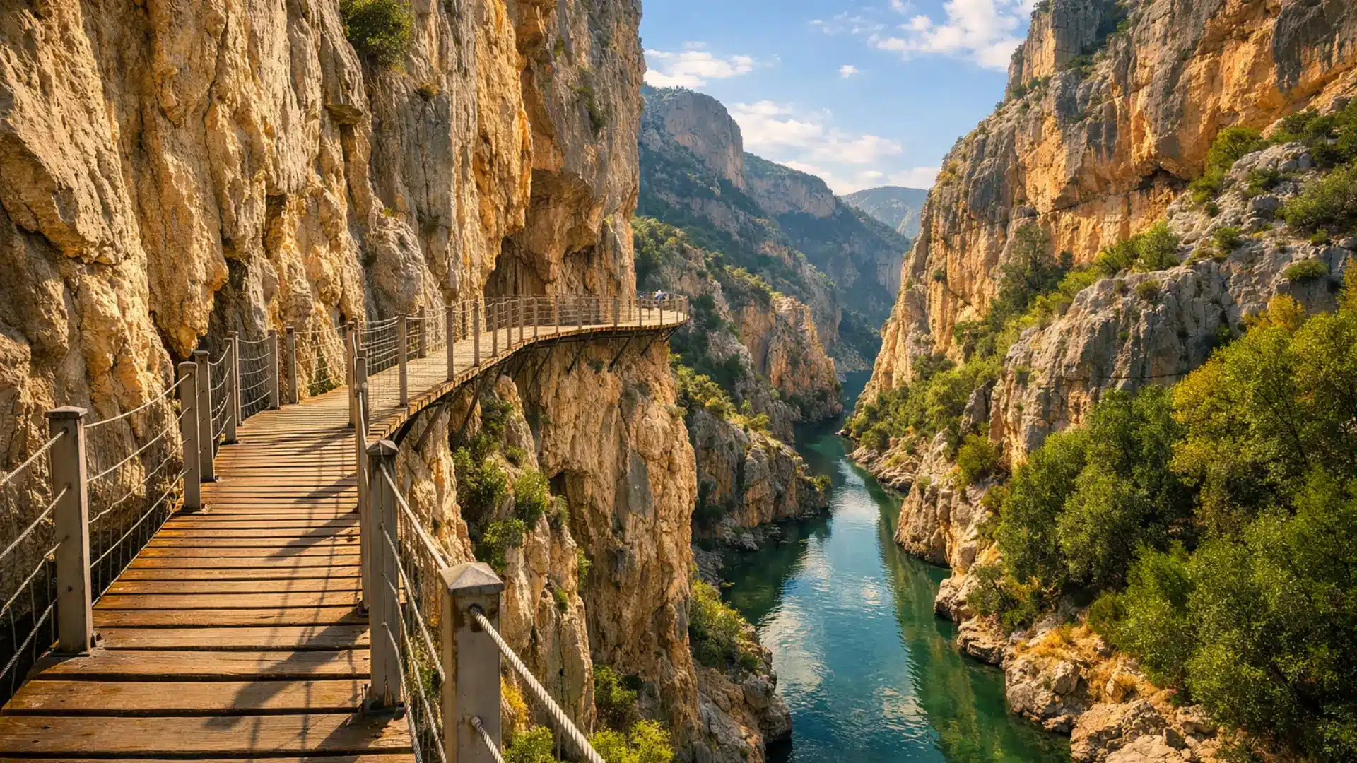 Wycieczka do Caminito del Rey - kładki nad wąwozem El Chorro